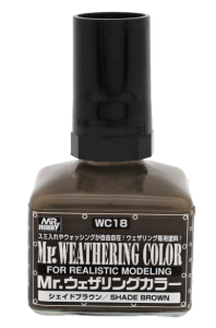 Mr Hobby WC-18 Mr. Weathering Color (40ml) [Shade Brown]