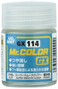 Mr Color GX-114 Super Smooth Clear (18ml) [Flat]