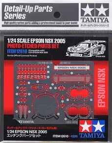 Tamiya 12610 1/24 Photo-Etched Parts Set for Epson NSX 2005 (24287)