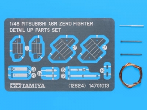 Tamiya 12624 1/48 Mitsubishi Zero Fighter Photo-Etched Parts