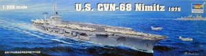 Trumpeter 05605 1/350 U.S. Navy Aircraft Carrier CVN-68 Nimitz 1975