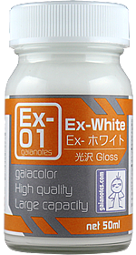 Gaianotes Ex-01 Ex-White (50ml) [Gloss]