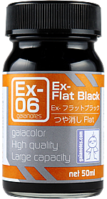 Gaianotes Ex-06 Ex-Flat Black 50ml