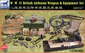 Bronco AB3567 1/35 W.W.II British Airbrone Weapon & Equipment Set