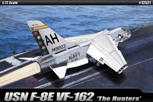 Any Order + Academy 12521 1/72 F-8E Crusader "VF-162 The Hunters"