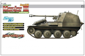 Dragon 6468(CH05) 1/35 Marder III Ausf.M Initial Production w/Stadtgas (Sd.Kfz.138)