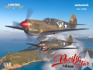 Eduard 11185 1/48 Pacific Star (P-40E Warhawk) [Dual Combo]