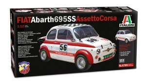 Any Order + Italeri 4705 1/12 FIAT Abarth 695SS / Assetto Corsa