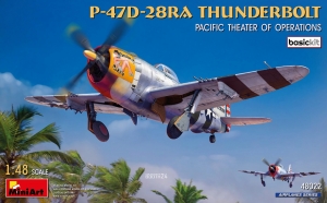 MiniArt 48022 1/48 P-47D-28RA Thunderbolt "Pacific Theater of Operations (PTO)" (Bubbletop) [Basic Kit]