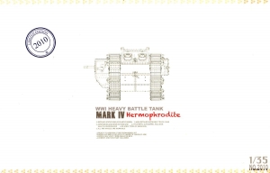 Takom 2010 1/35 WWI British Mark IV Hermophrodite 