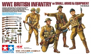 Tamiya 32409 1/35 WWI British Infantry w/Small Arms & Equipment
