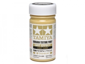 Tamiya 87110 Diorama Texture Paint (Grit Effect, Light Sand) 100ml