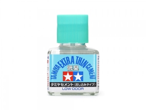 Tamiya 87236 Extra Thin Cement (40ml) [Low Odor]