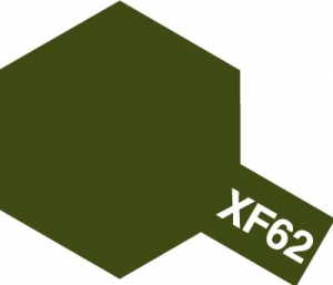 Tamiya Acrylic Color XF-62 Olive Drab (10ml) [Matt]