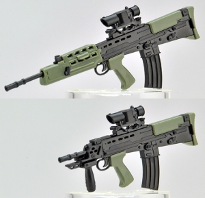 Tomytec LA071 1/12 L85A2 Rifle / L22A2 Carbine (SA80)