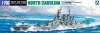 Aoshima 611(04600) 1/700 USS North Carolina (BB-55) [1944]