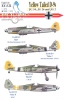 EagleCals Decal EC#21 Fw190D-9 JG-2, JG26 & JG54 "Yellow Tail"
