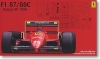 Fujimi GP-SP9(09055) 1/20 Ferrari F1 87/88C - Italian Grand Prix 1988 "Clear Body Version"