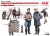 ICM 48086 1/48 WWII German Luftwaffe Pilots & Ground Personnel in Winter Uniform