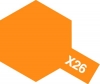 Tamiya Acrylic Color X-26 Clear Orange (Gloss)